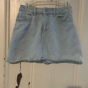 Blue jeans skirt